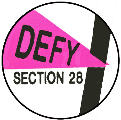 Defy Section 28 Retro Badge