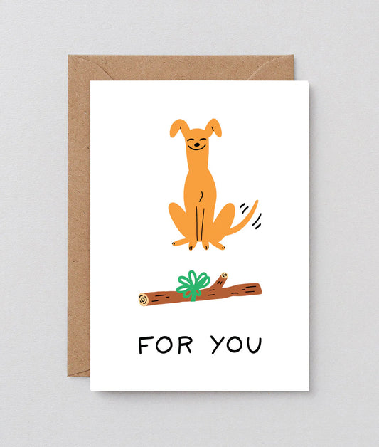 For You greetings card