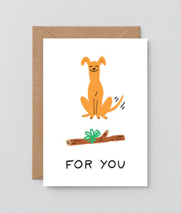 For You greetings card