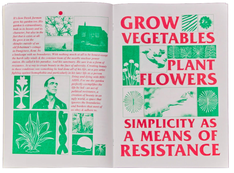 A Radical Garden zine by Black Lodge Press