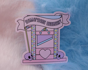 Homophobe Headrest sticker