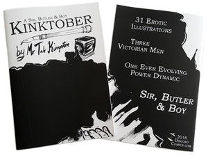 A Sir, Butler and Boy Kinktober Mini Comic by Mr Tab Kimpton