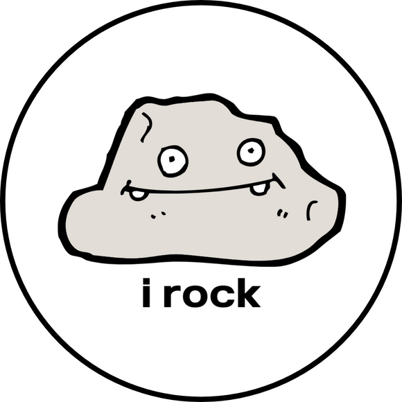 i rock badge