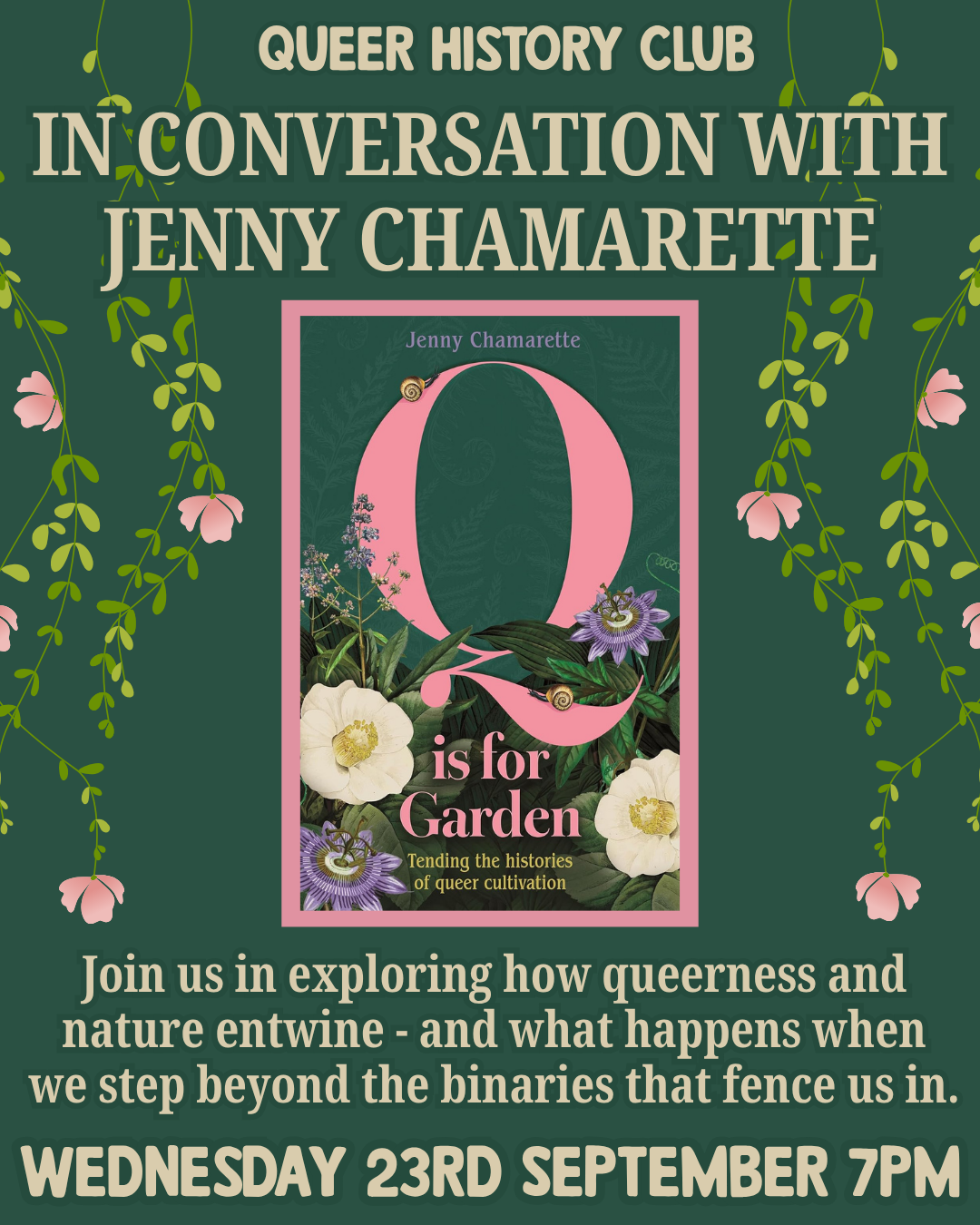 Q is for Garden: In Conversation with Jenny Chamarette