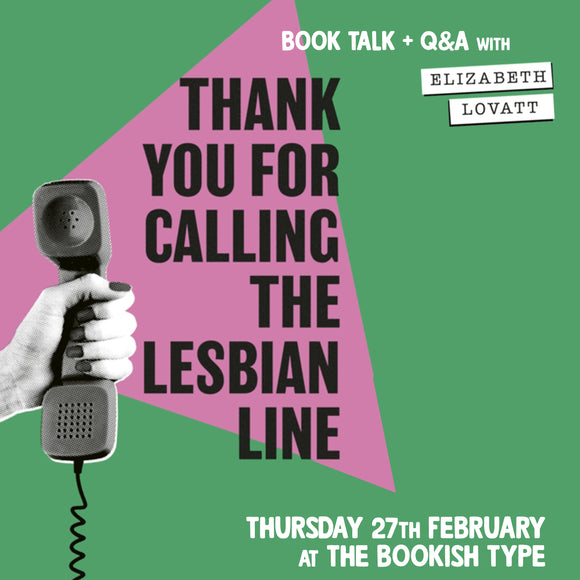 Lesbian Line - Book Talk + Q&A