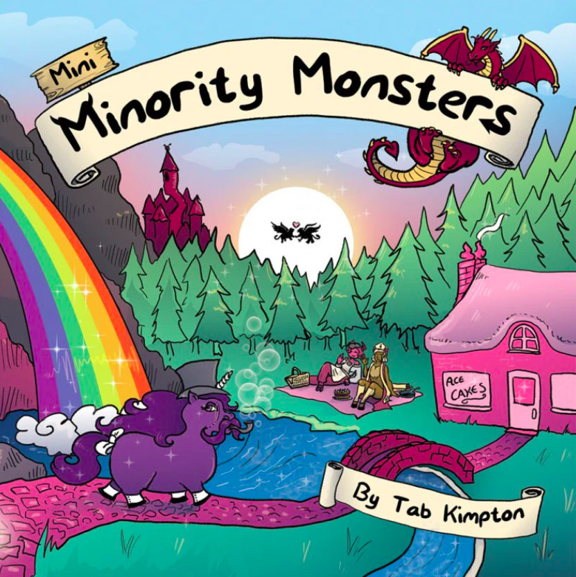 Mini Minority Monsters Comic by Tab Kimpton