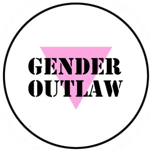 Gender Outlaw Retro Badge