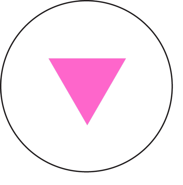 Pink Triangle Badge