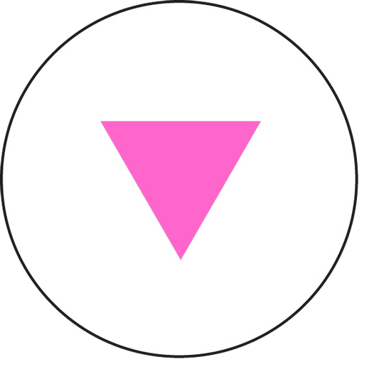 Pink Triangle Badge