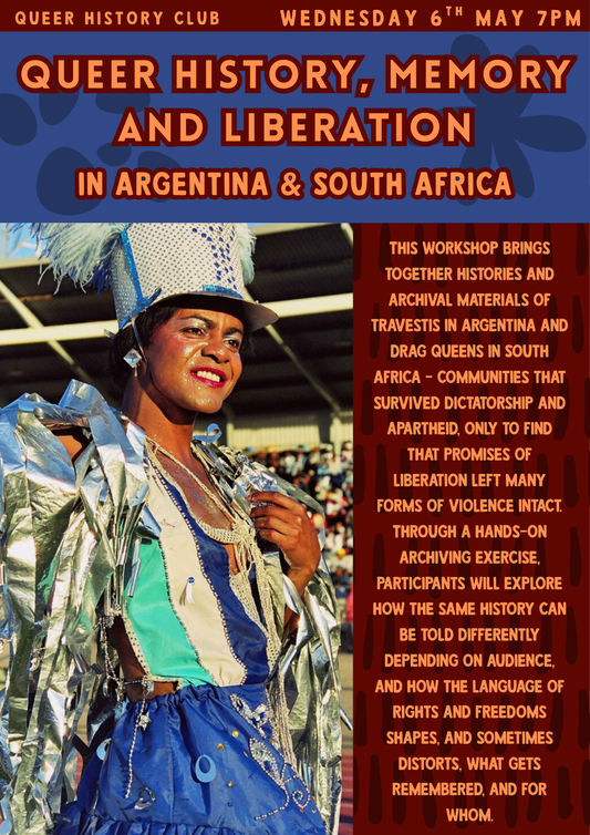 Queer History Club: Memory and Liberation in Argentina and South Africa