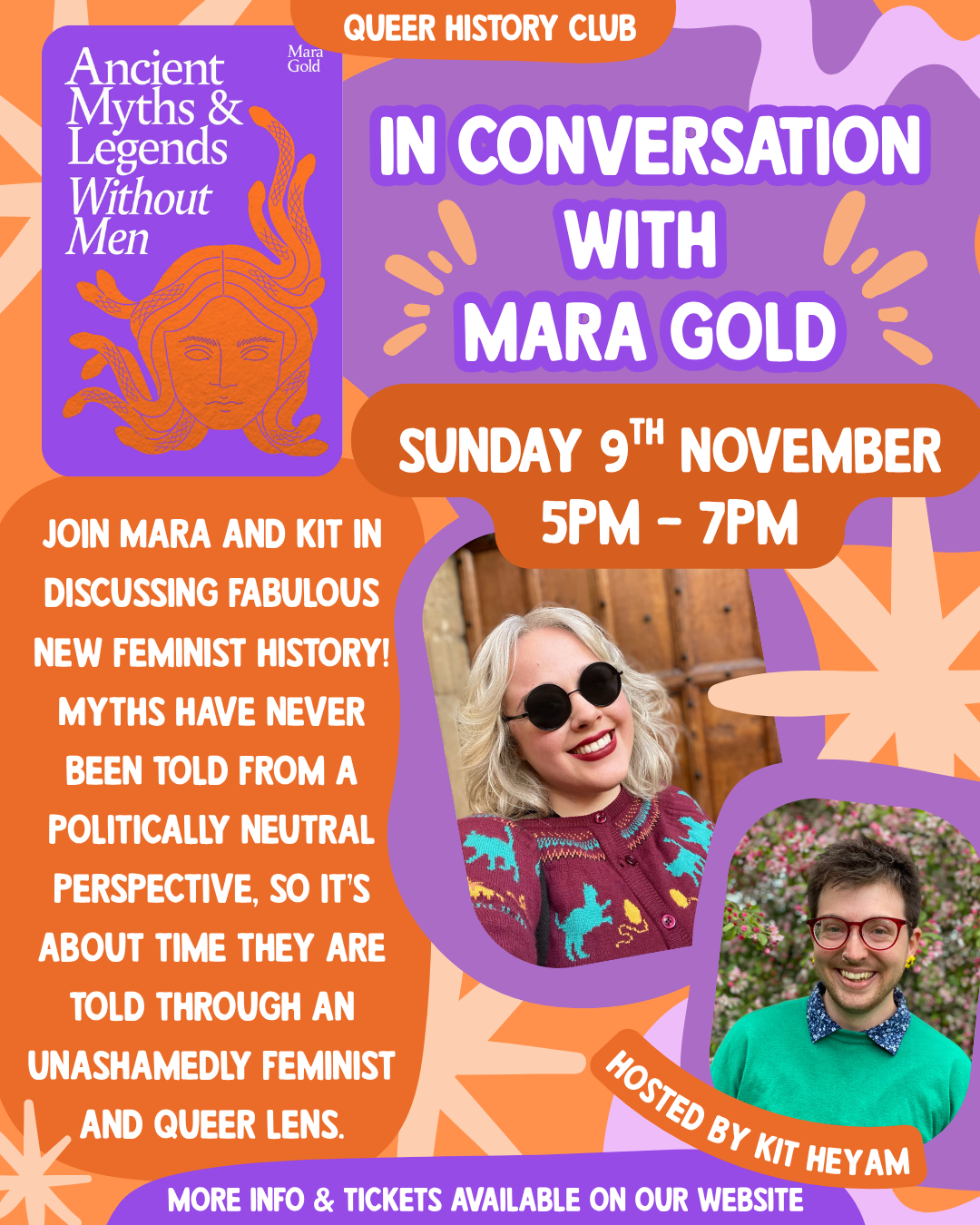 Ancient Myths & Legends Without Men: In Conversation with Mara Gold