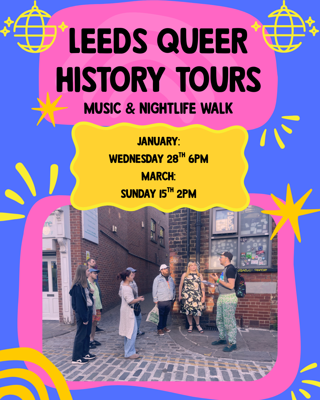 Leeds' Queer History Tour - Music & Nightlife