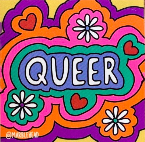 Queer sticker