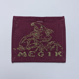 Megik Frog Hand Embroidered Patch
