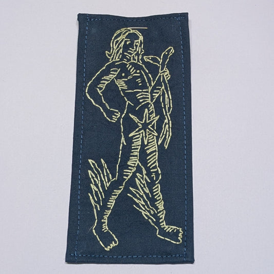 Mercury Hand Embroidered Patch