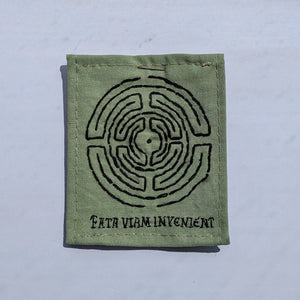 Fate Shall Show The Way Hand Embroidered Patch