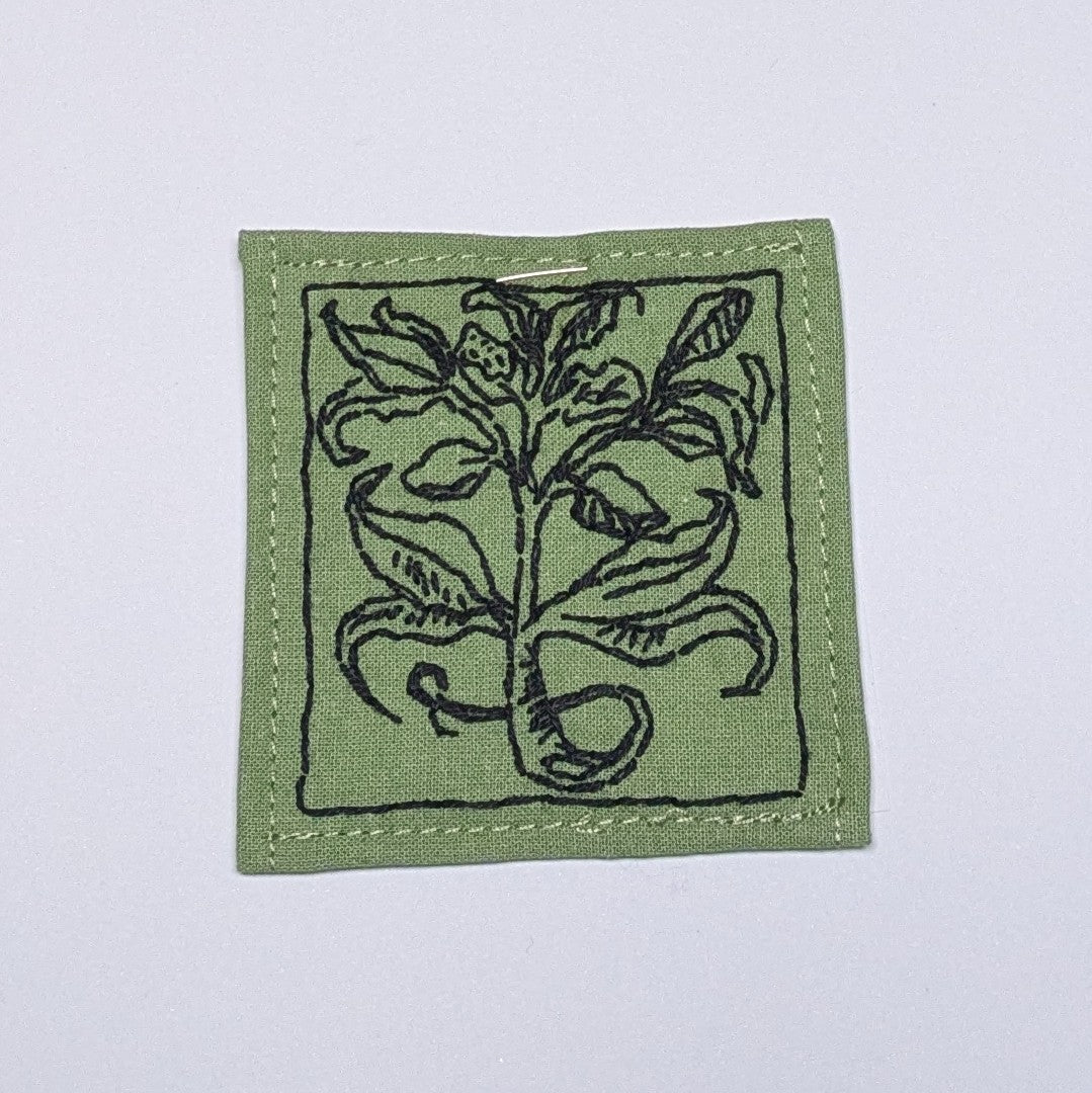 Grete herball Hand Embroidered Patch