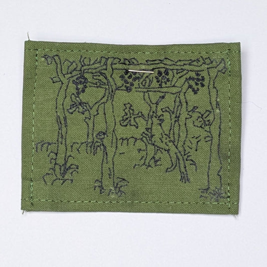 The Foxe and the Raysyns Hand Embroidered Patch