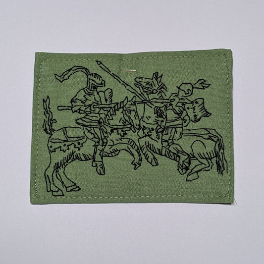 I Charge You! Hand Embroidered Patch