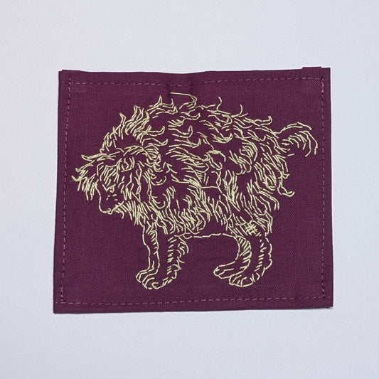 Getulian Dog Hand Embroidered Patch
