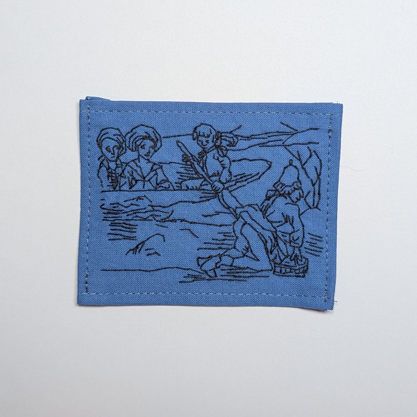 Upskirting? Hand Embroidered Patch