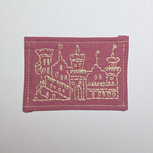 London/Rome Hand Embroidered Patch