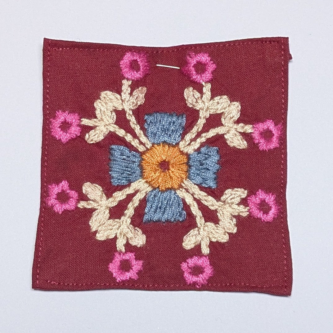 Allmogekonst Hand Embroidered Patch