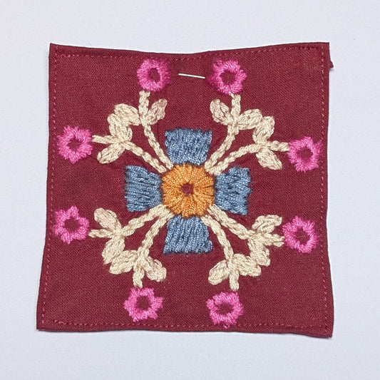 Allmogekonst Hand Embroidered Patch