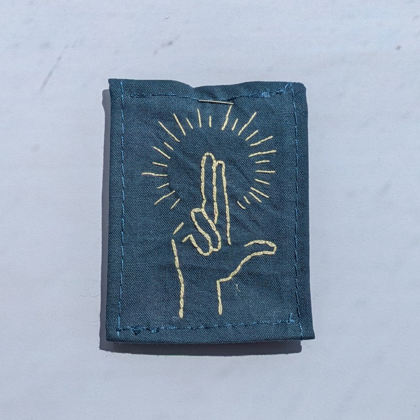 Oi Oi Hand Embroidered Patch