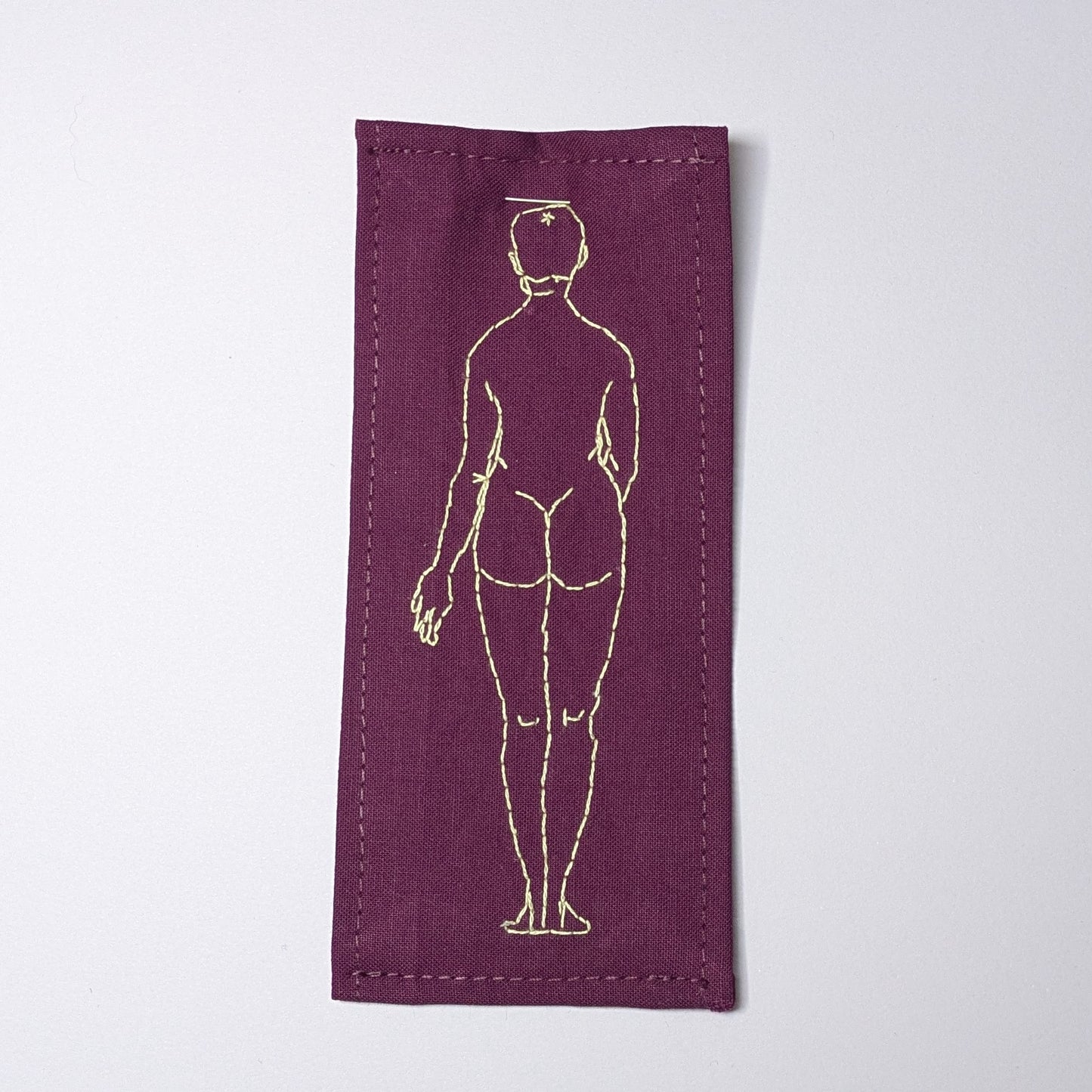 The perfect arse Hand Embroidered Patch