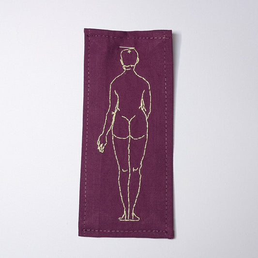 The perfect arse Hand Embroidered Patch