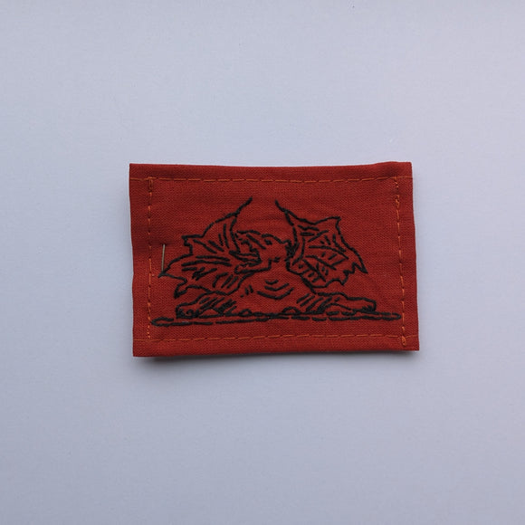 Gargoyle Hand Embroidered Patch