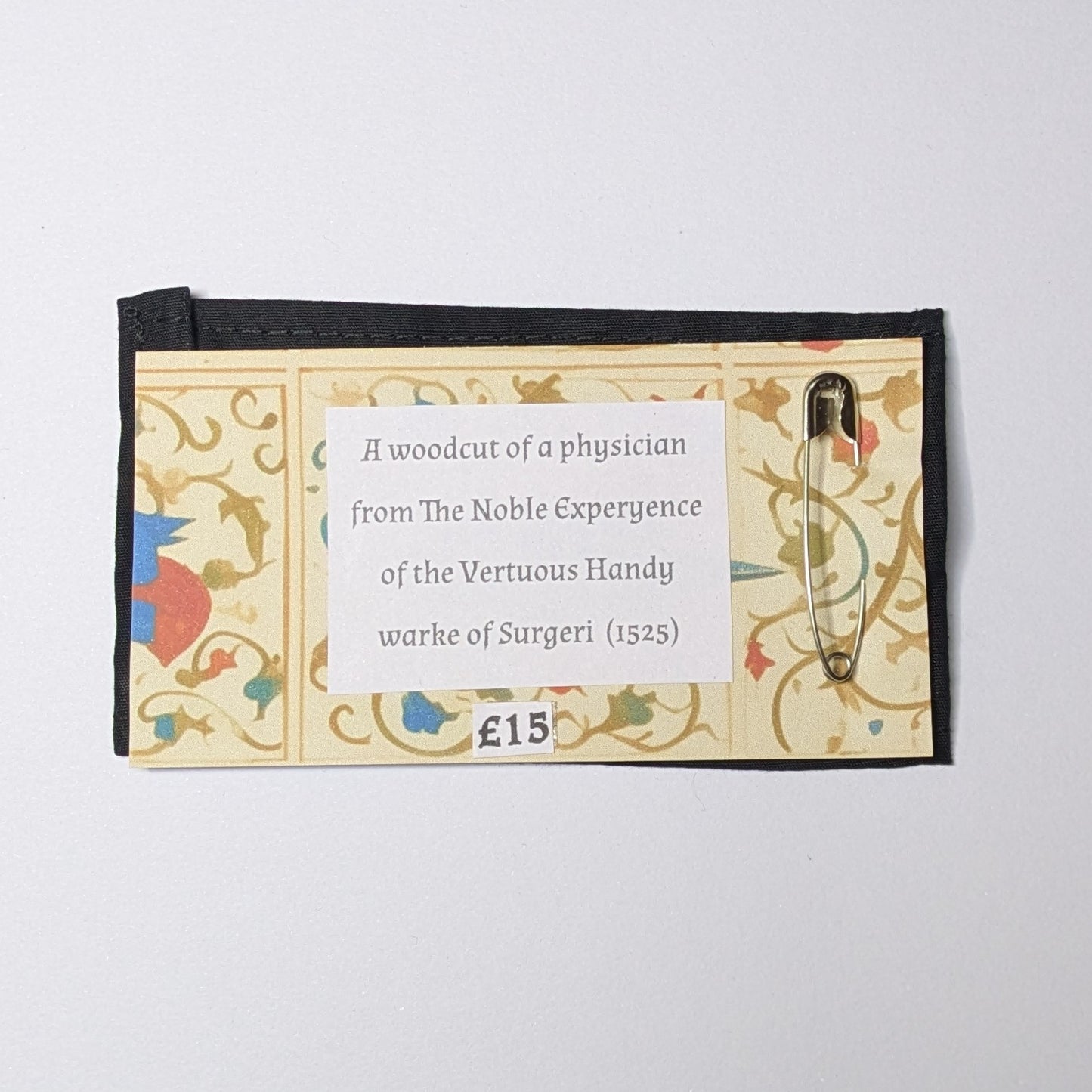 Physician Hand Embroidered Patch