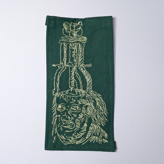 Say When Hand Embroidered Patch