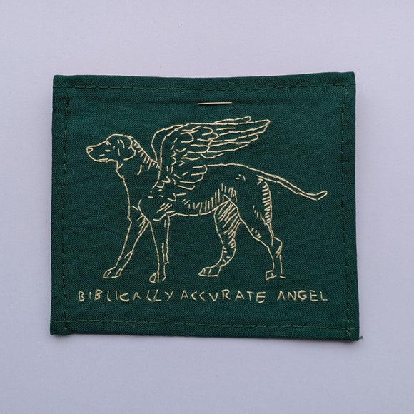 Biblically Accurate Angel Hand Embroidered Patch