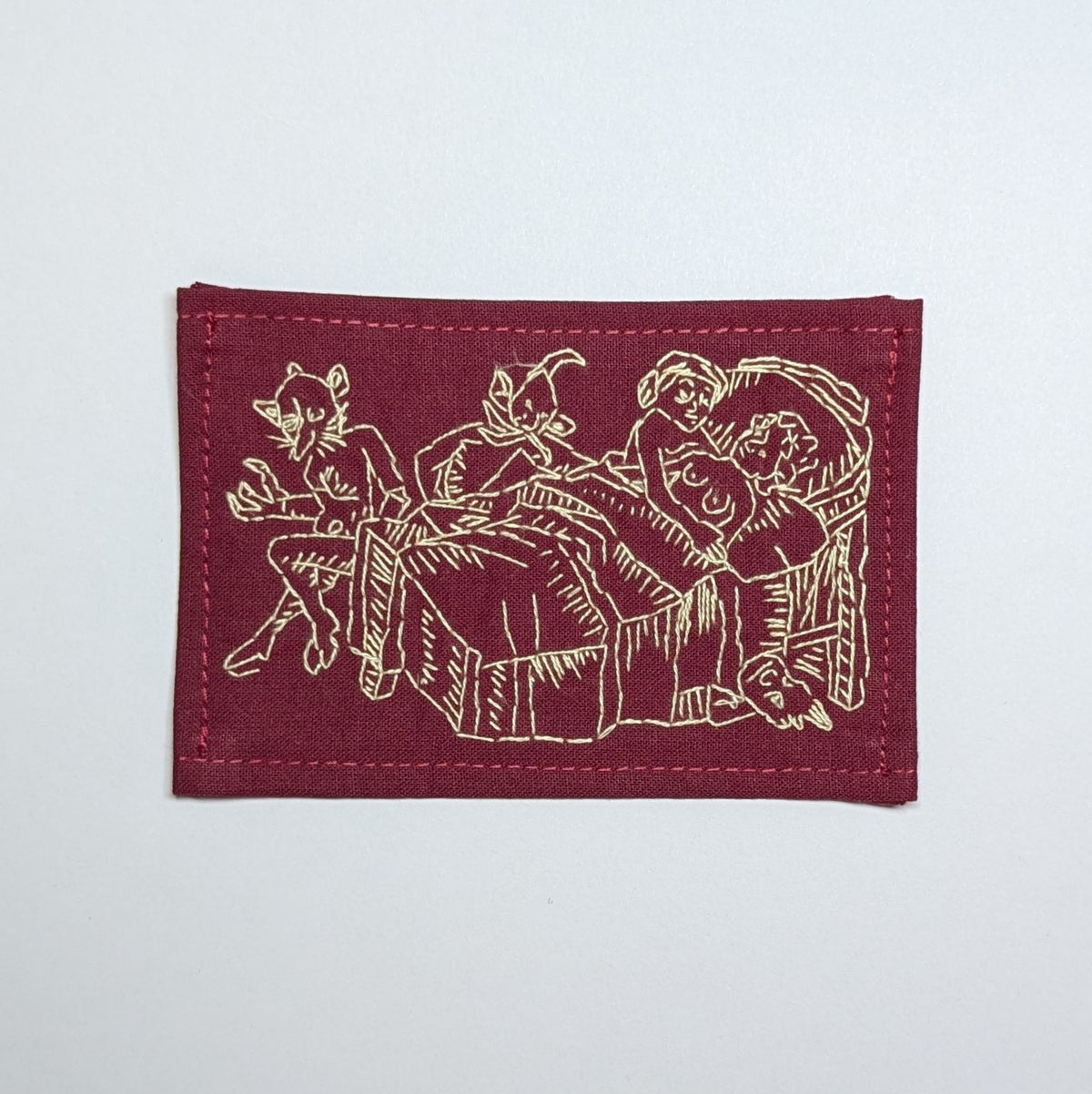 Robert the Deuyll Hand Embroidered Patch