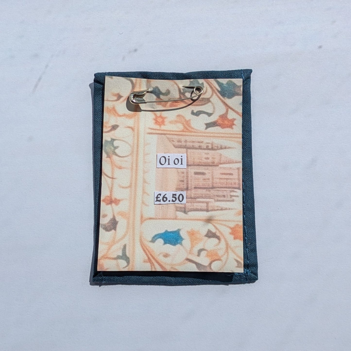 Oi Oi Hand Embroidered Patch