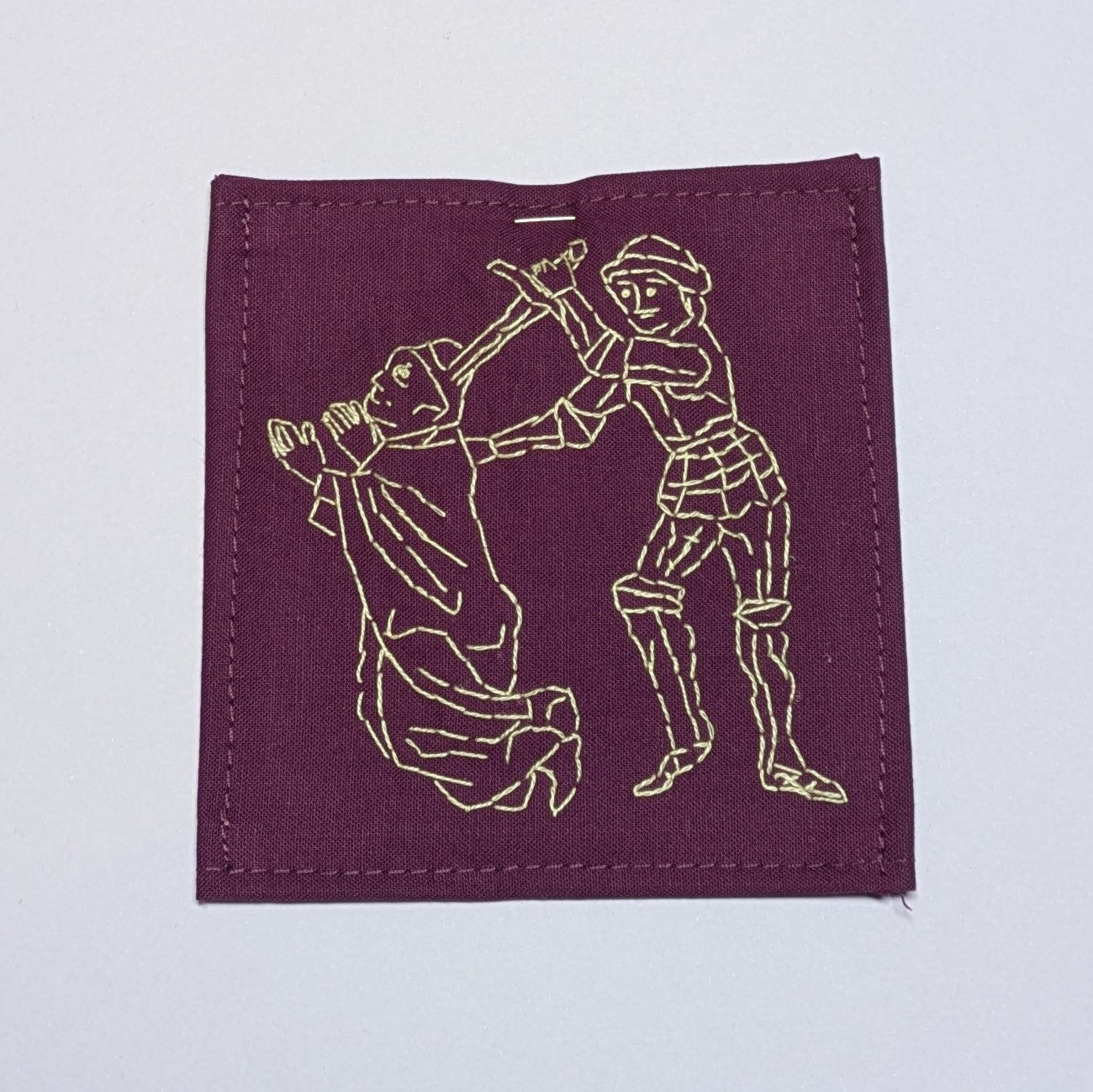 Thomas Becket Hand Embroidered Patch
