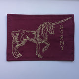 Horny Hand Embroidered Patch