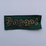 Faggot Hand Beaded Patch