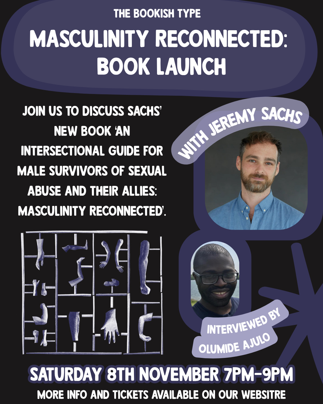Masculinity Reconnected: Book Launch with Jeremy Sachs