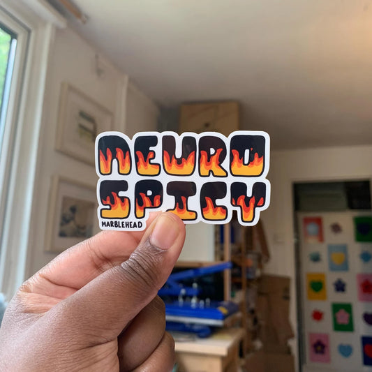 Neuro Spicy sticker