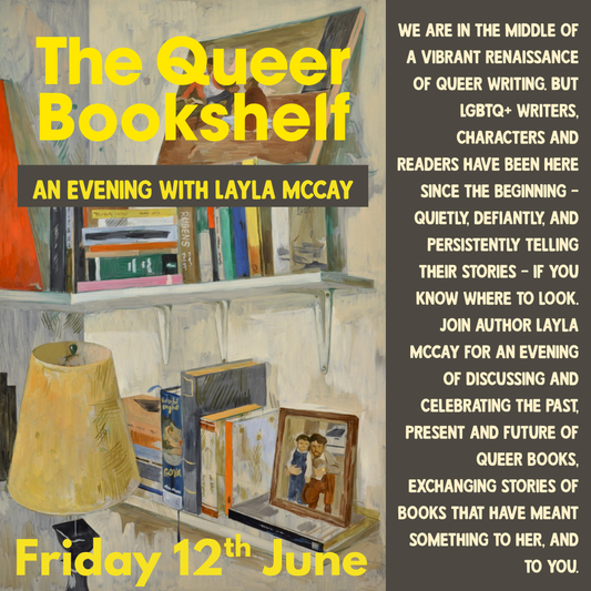 The Queer Bookshelf: An Evening with Layla McCay