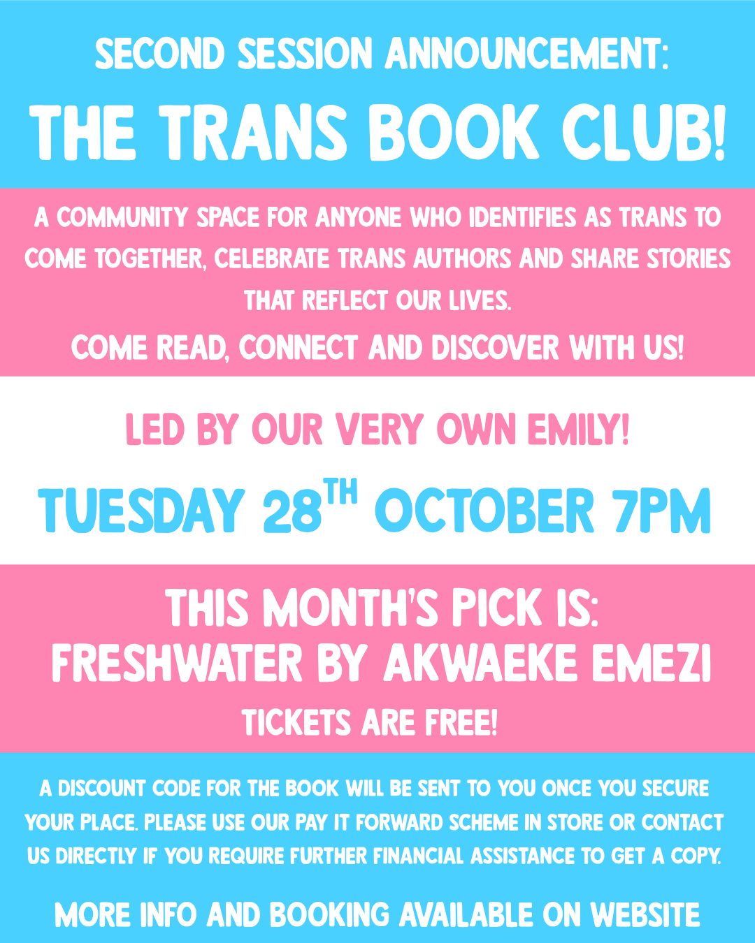 The Trans Book Club: Freshwater by Akwaeke Emezi