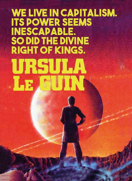 Ursula Le Guin sticker