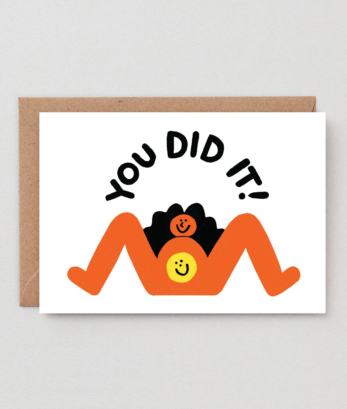 You Did It! greetings card