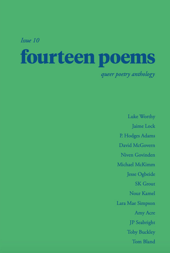 Fourteen Poems: Queer Poetry Anthology - Issue 10