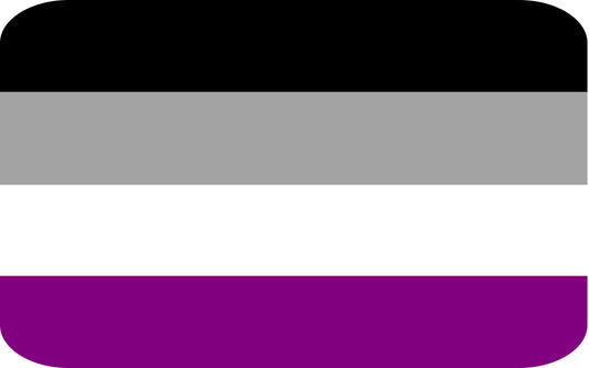 Asexual Pride Flag Sticker