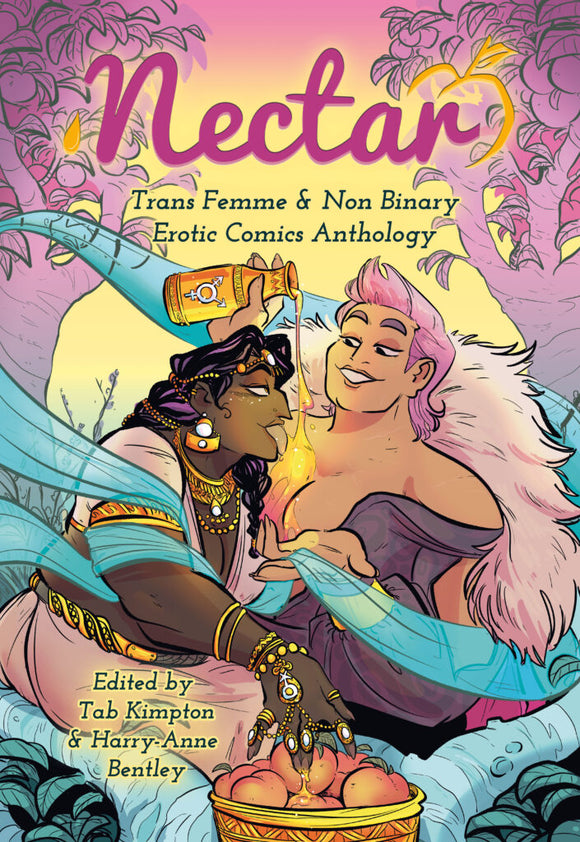 Nectar: Trans Femme & Non Binary Erotic Comics Anthology edited by Tab Kimpton and Harry-Anne Bentley