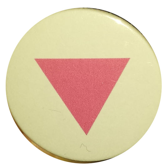 Pink Triangle Badge